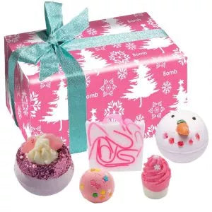 Rózsaszín karácsonyi álom ajándékcsomag