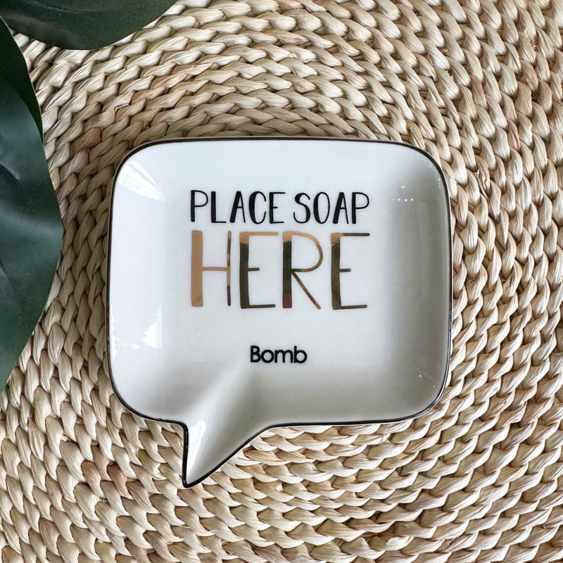 Ez a szappan helye! Csajos szappantartó