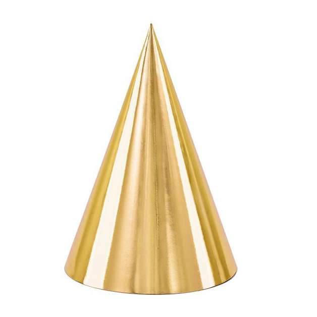 Arany színű meseszép party csákók , 6 darabos