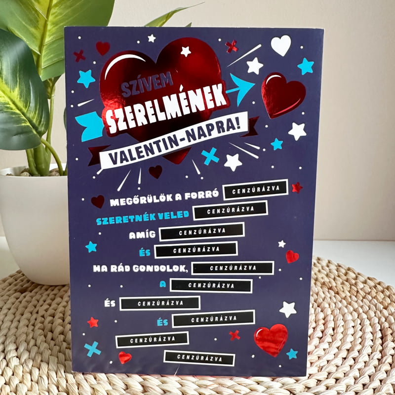 Valentin napi képeslap férfiaknak