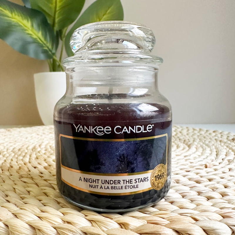 A night under the stars - Yankee Candle üveggyertya, kicsi