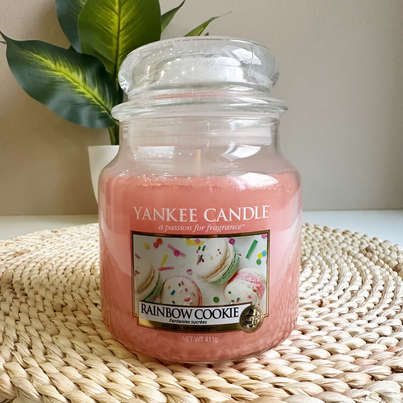 Rainbow cookie - Yankee Candle üveggyertya nagy méret