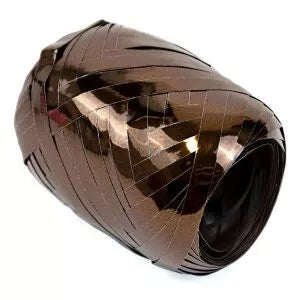 Sötétbarna ajándék kötöző szalag