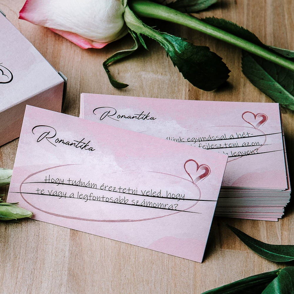 párkapcsolati kártyajáték