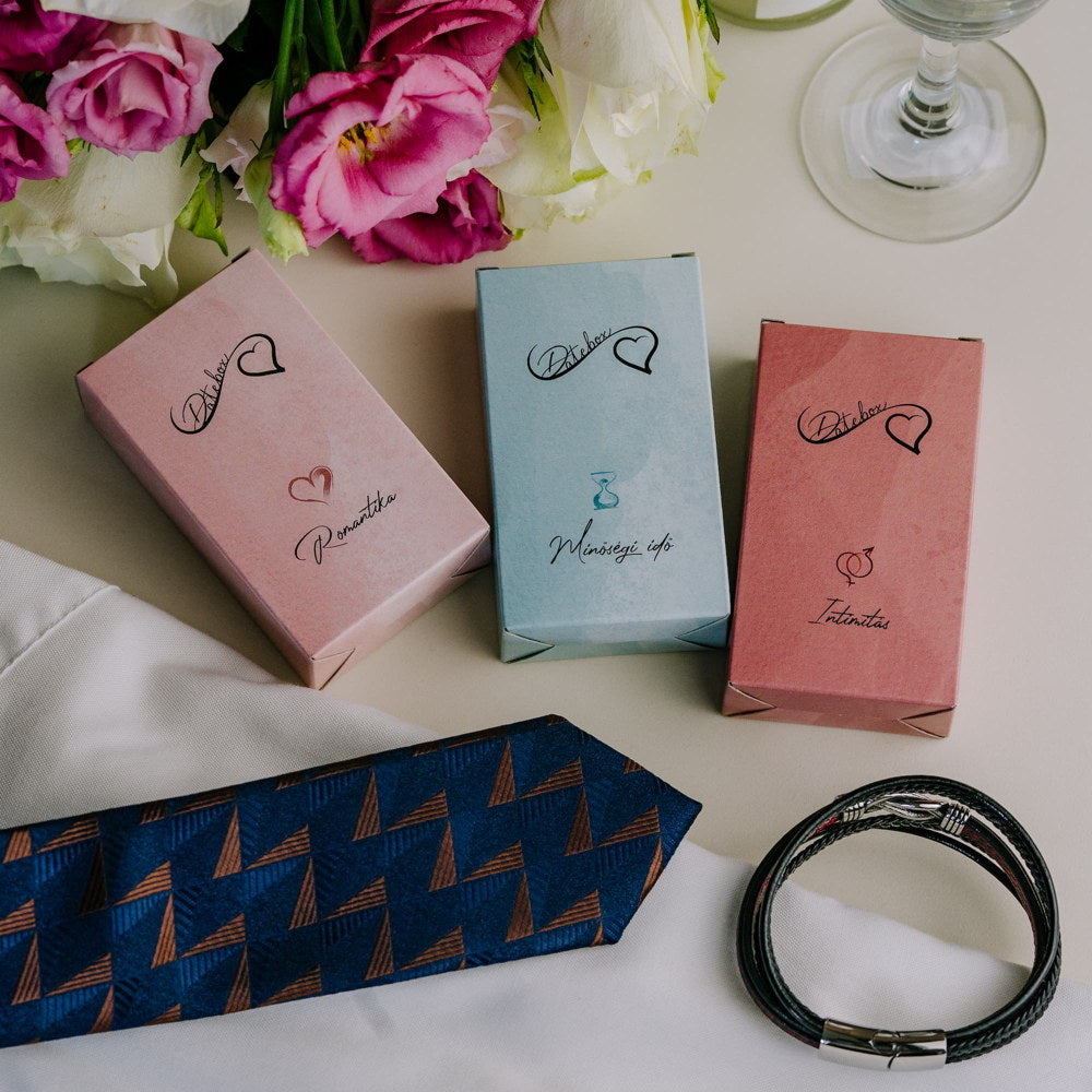 párkapcsolati kártyajáték, kettőnk meséje naplóval