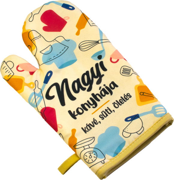Nagymamás edényfogó kesztyű