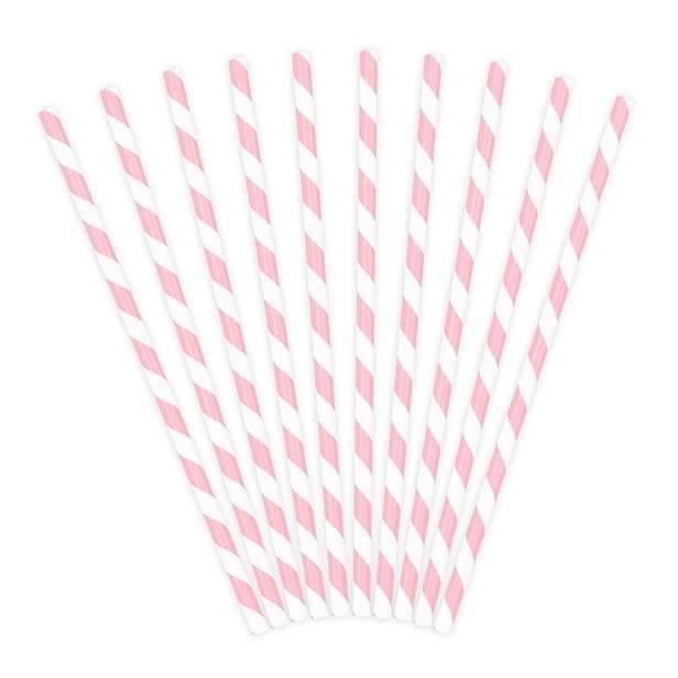 Papír szívószálak 