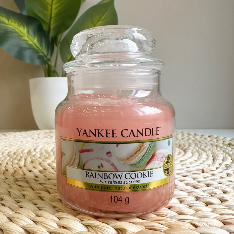 Rainbow cookie - Yankee Candle üveggyertya kicsi