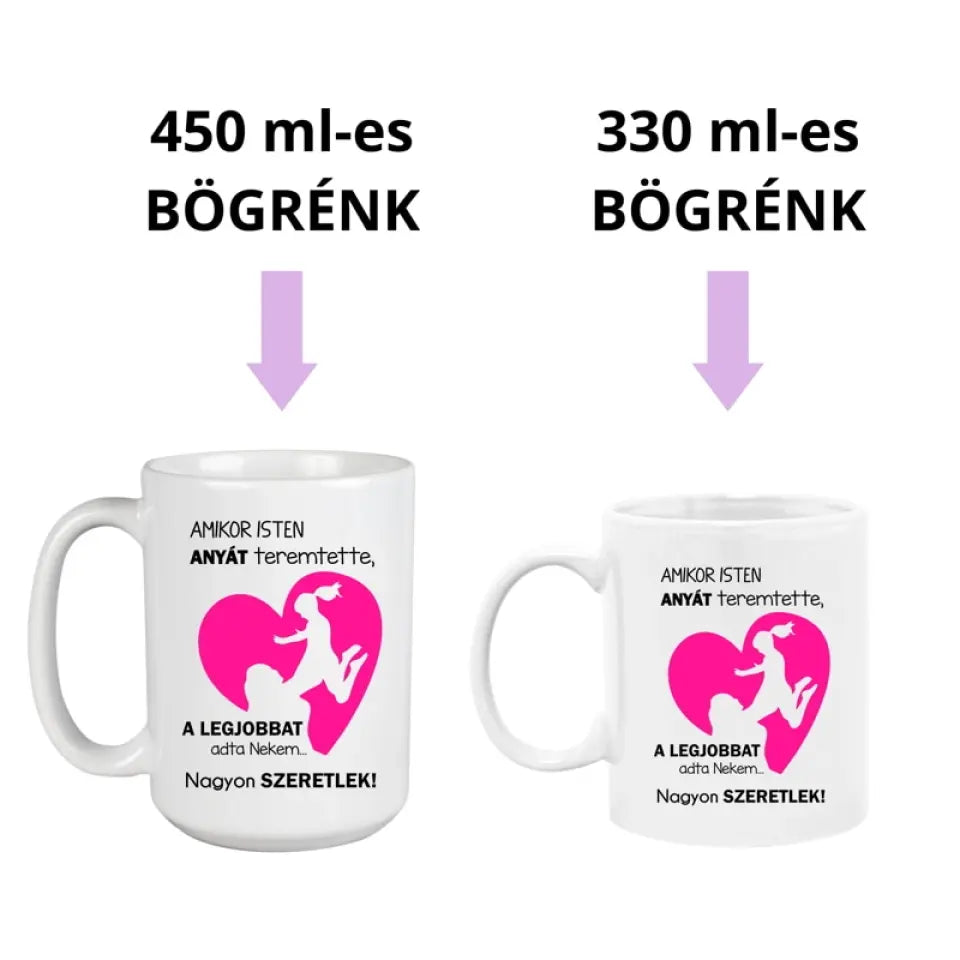 Ajándék bögre édesanyáknak