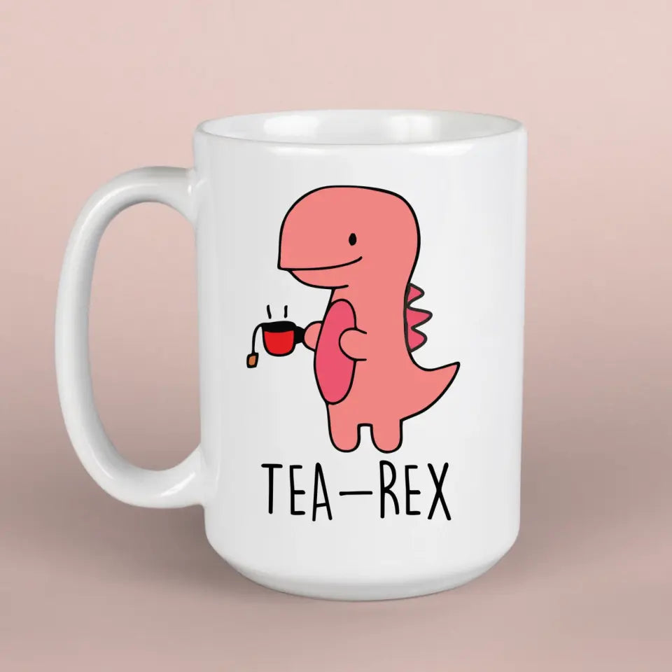 Dínós vicces bögre