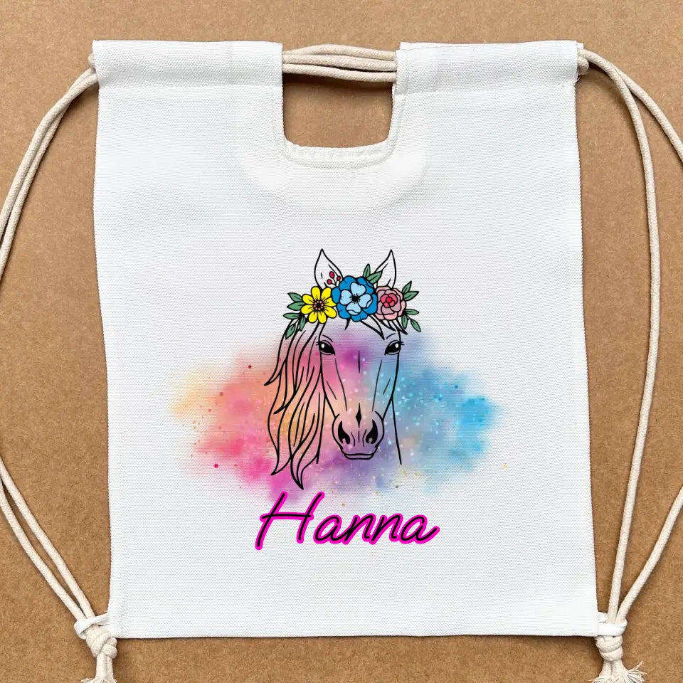 Lovas tornazsák, egyedi grafikával