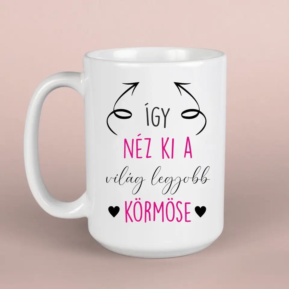 Legjobb körmös bögre csajos ajándék