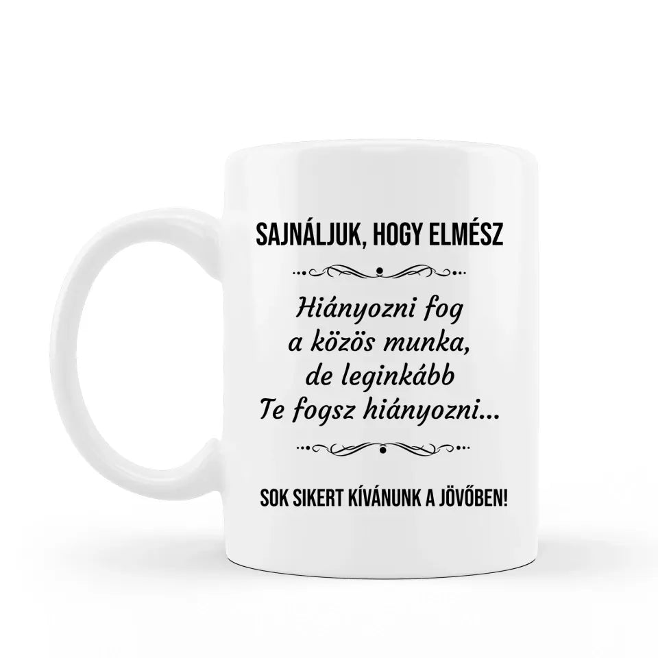 Búcsú ajándék kollégáknak