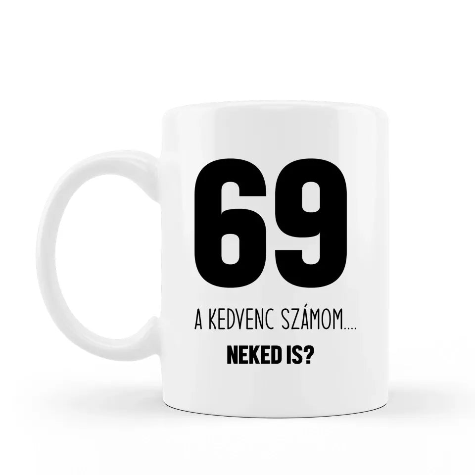 69 bögre - erotikus ajándék bögre