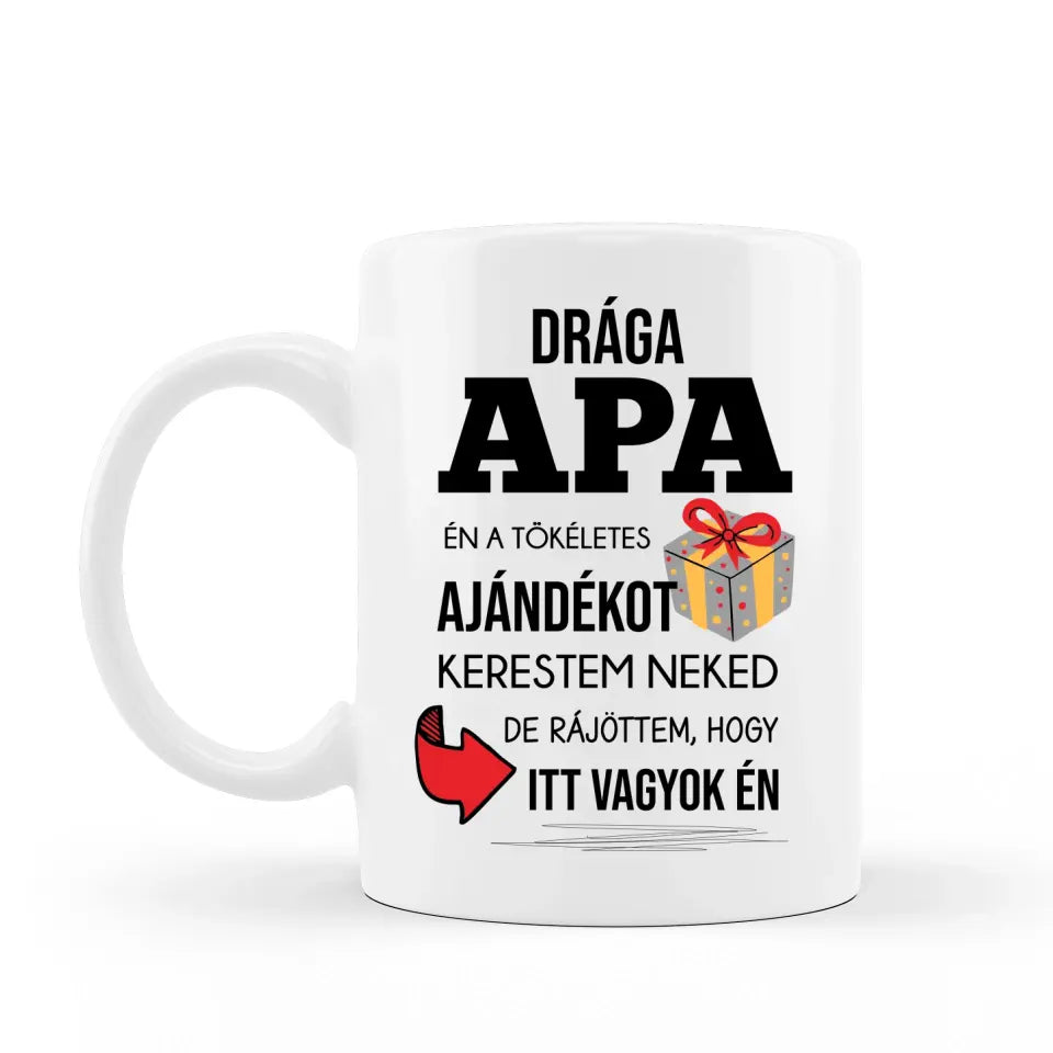 Vicces bögre apáknak