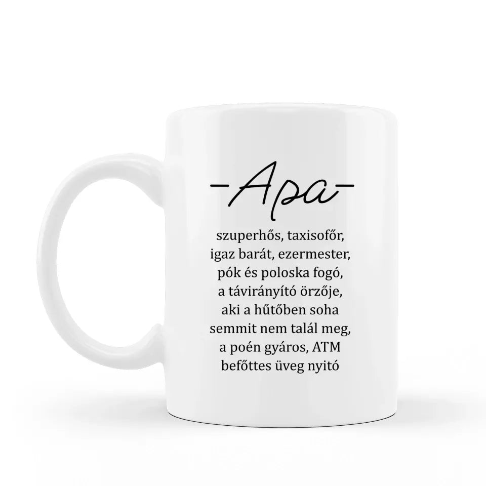 Humoros bögre apukáknak