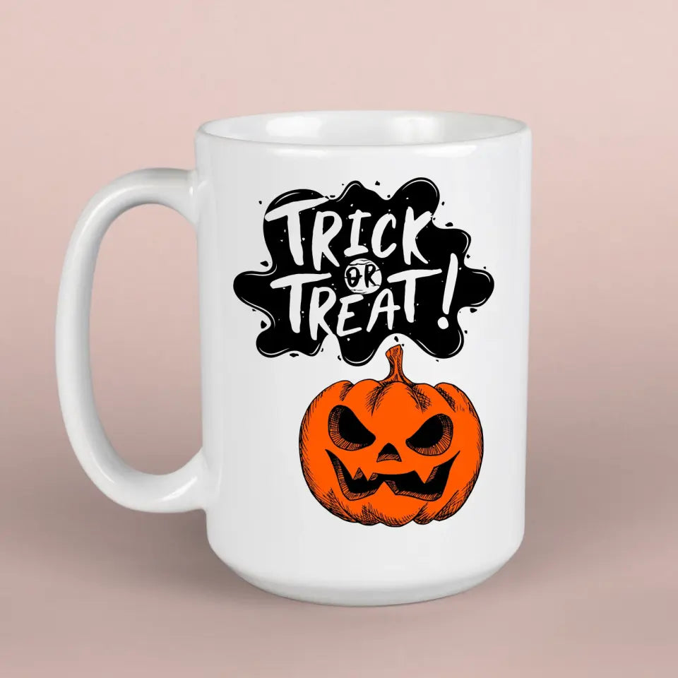 Tökfejes halloweeni bögre