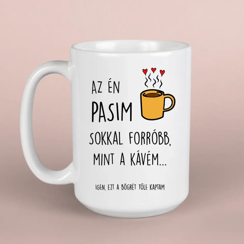 Az én pasim - vicces kávés bögre