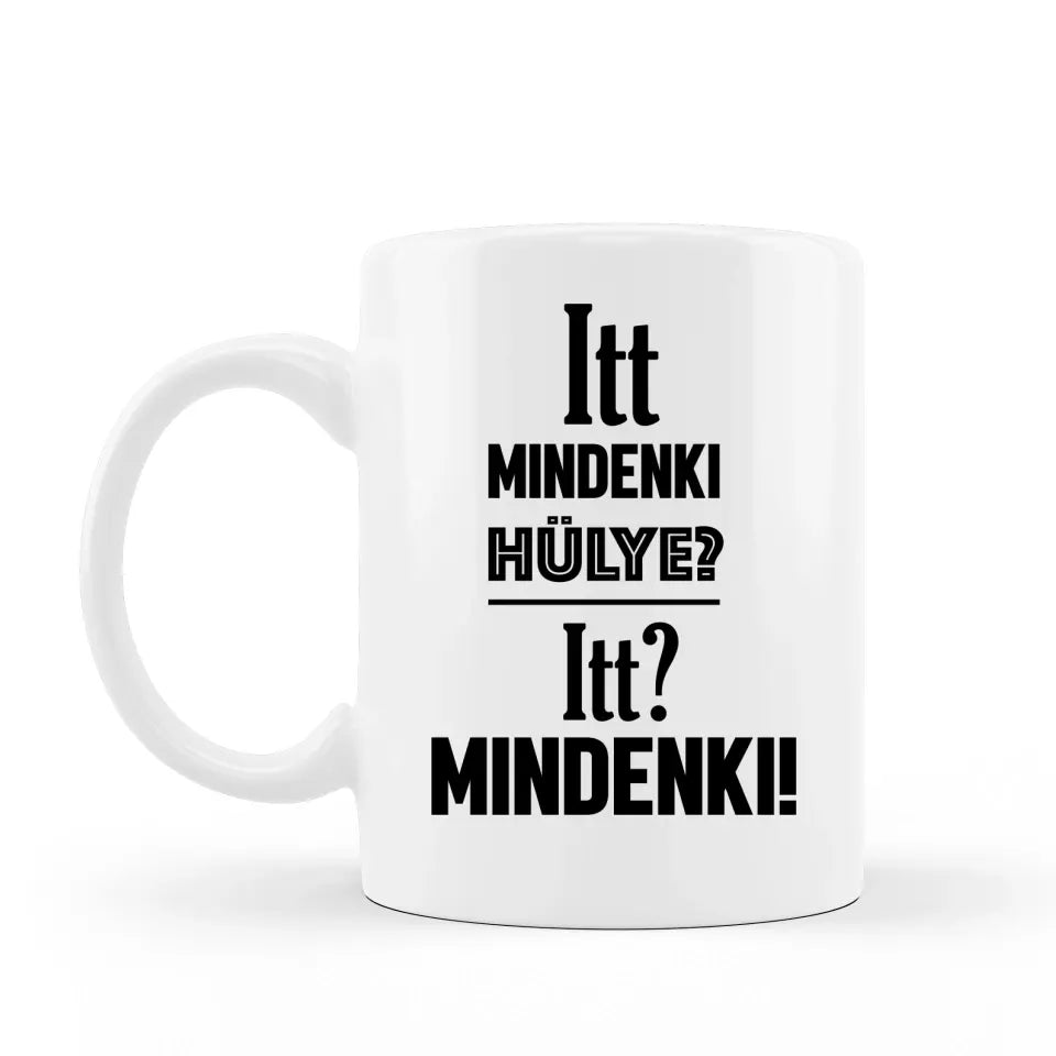 Humoros ajándék bögre