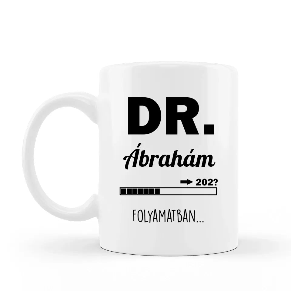 Vicces ajándék orvosoknak - neves bögre, egyedi ajándék