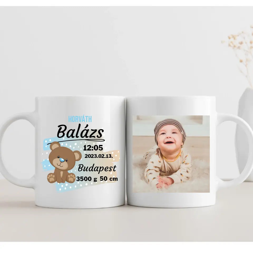 Baba emlékőrző bögre