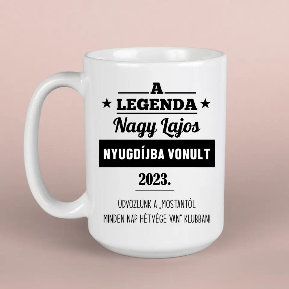 Nyugdíjas ajándék - búcsúztató 