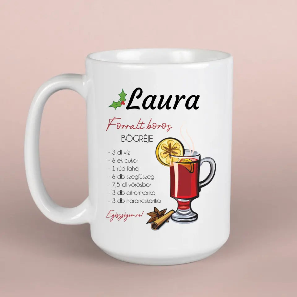 Forralt boros bögre - karácsonyi ajándék ötlet nőknek