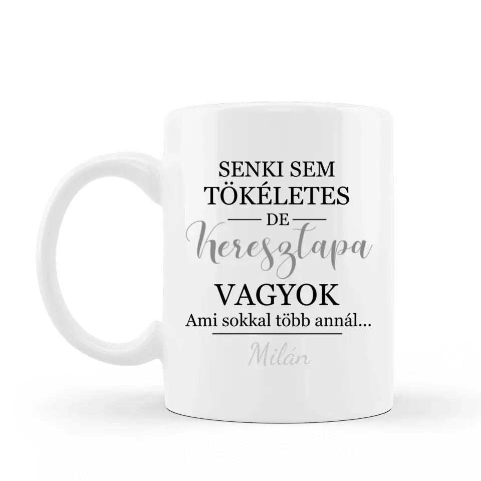 Keresztapa felkérő ajándék - egyedi ajándék