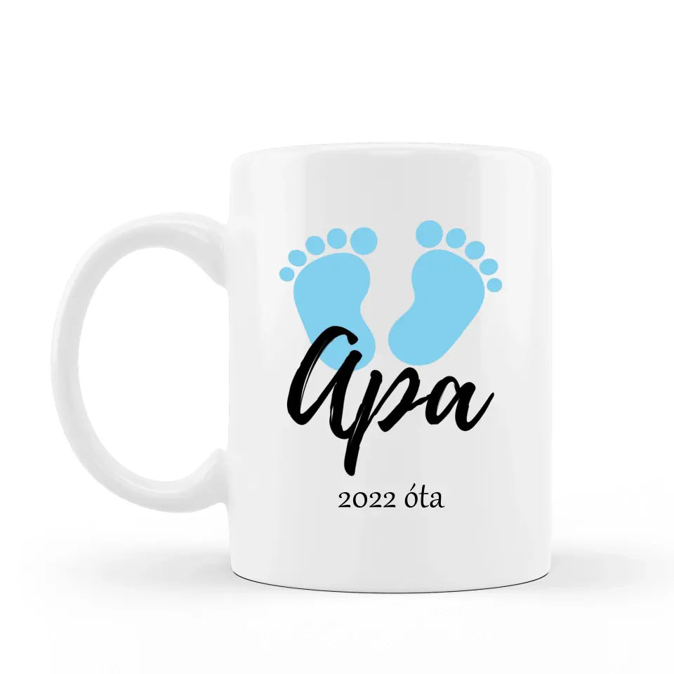 Apa vagyok – babalábas bögre 