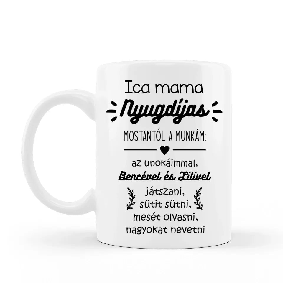 Ajándék nyugdíjba vonuló nőnek 