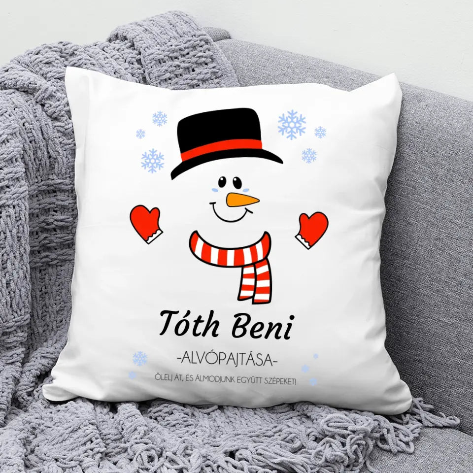 Karácsonyi, ölelős párna - gyerekeknek