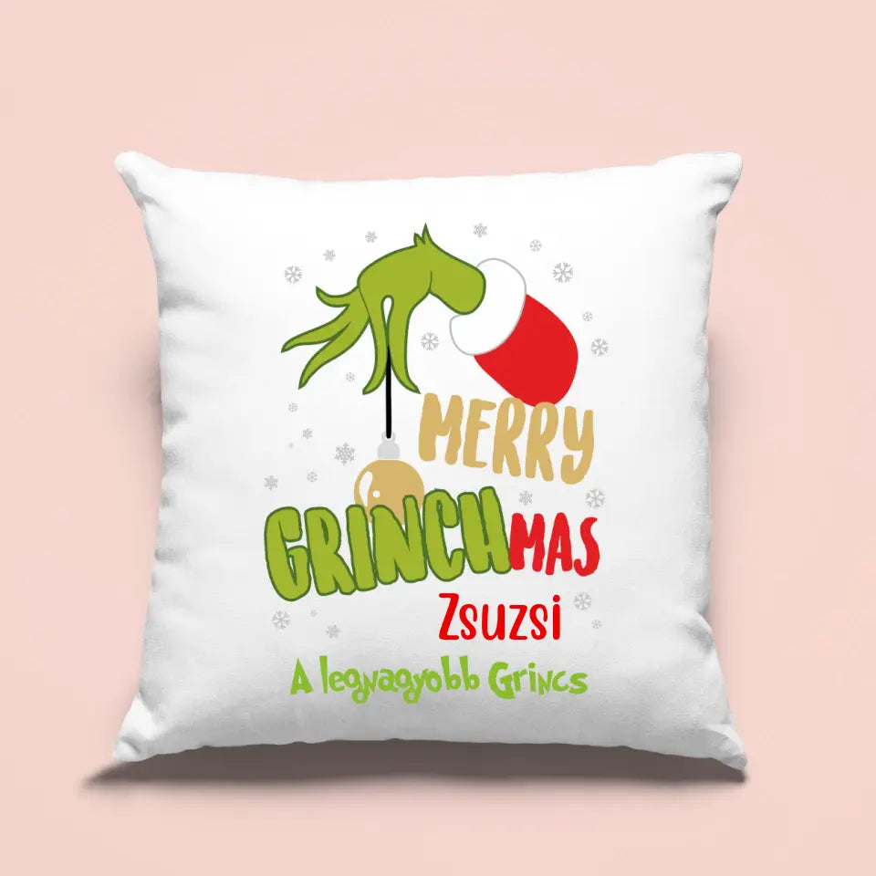 Egyedi karácsonyi párna