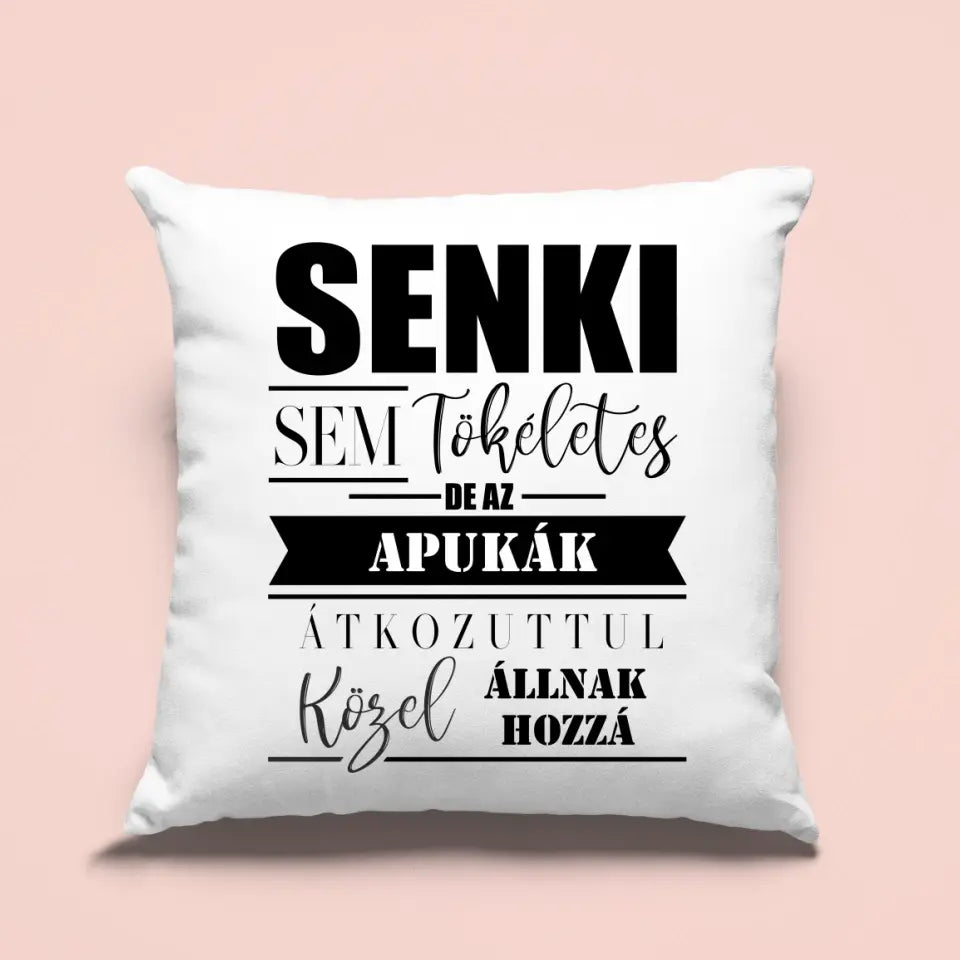 Vicces apának szóló párna