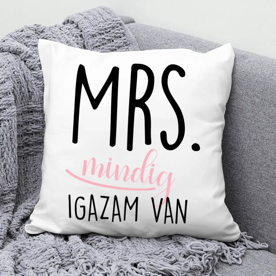 Ajándék nőknek - vicces párna