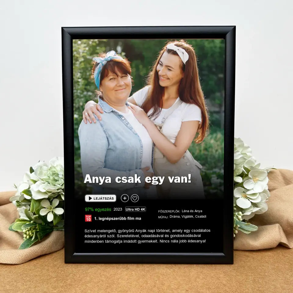 Filmes ajándék kép anyának