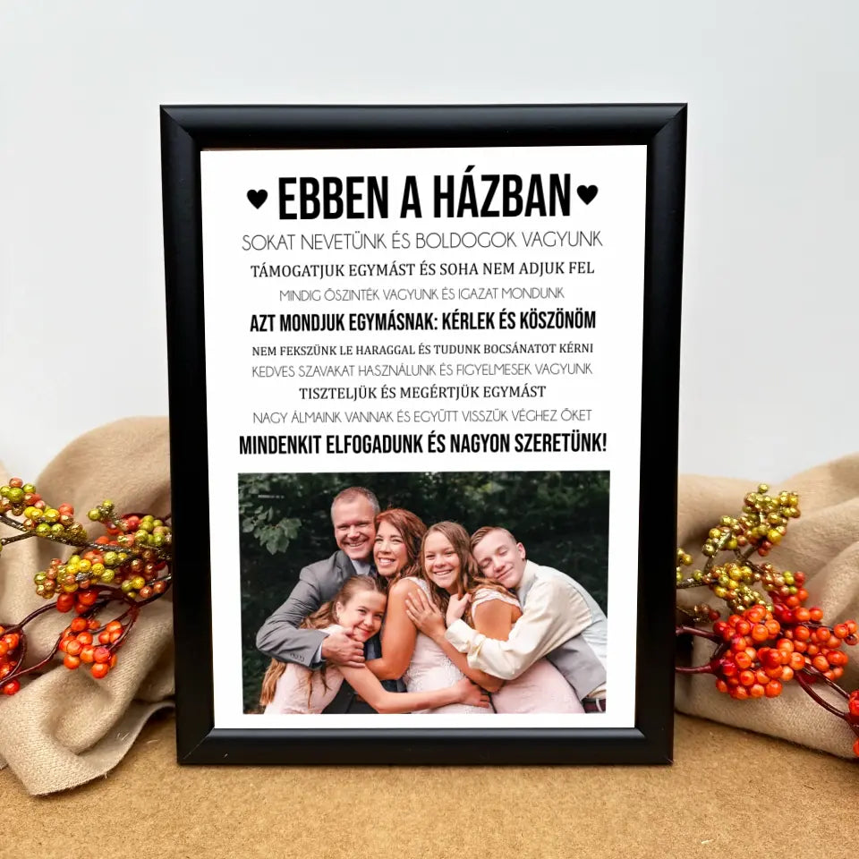 Ebben a házban - saját fényképes kép