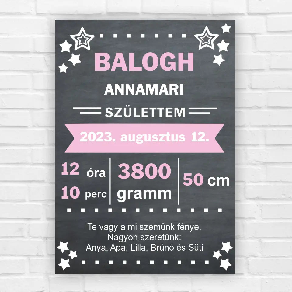 Baba ajándék-kislányos kép, emlékőrző ajándék