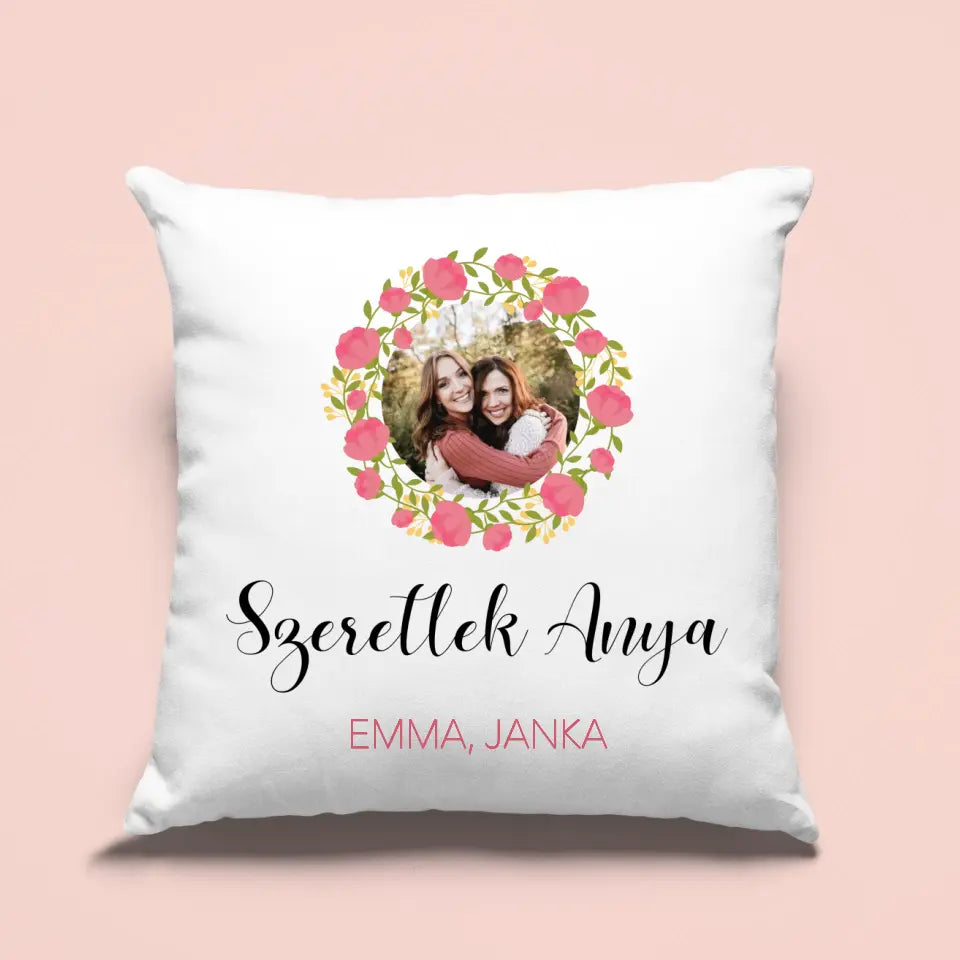 Fényképes párna anyukáknak