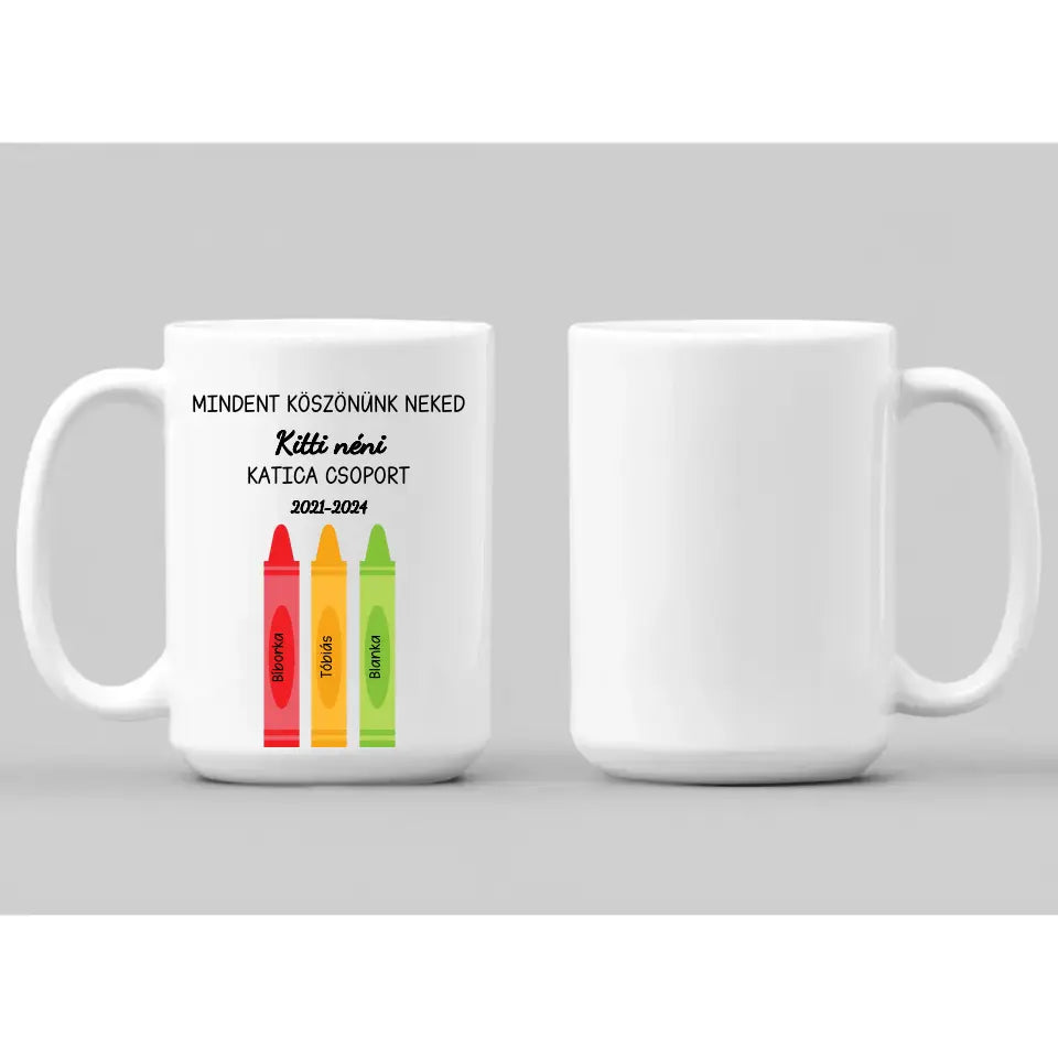 zsírkrétás bögre