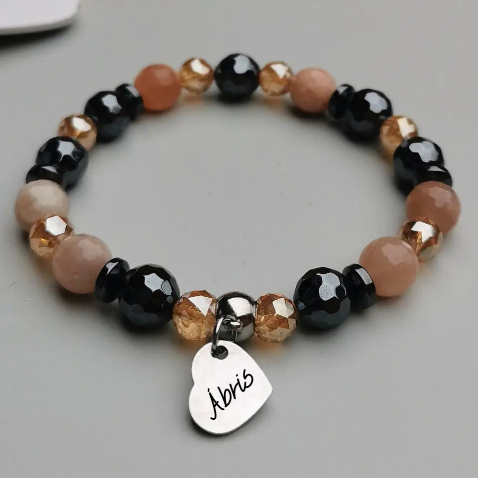 Sivatagi szépség ásvány karkötő - csináld magad ékszer