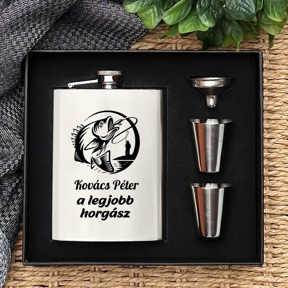 Egyedi horgász ajándék