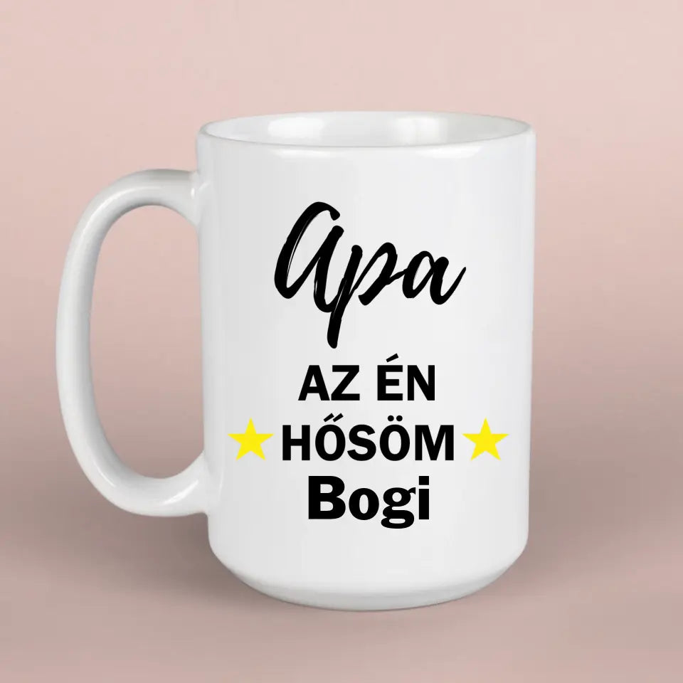 Apa a mi hősünk bögre