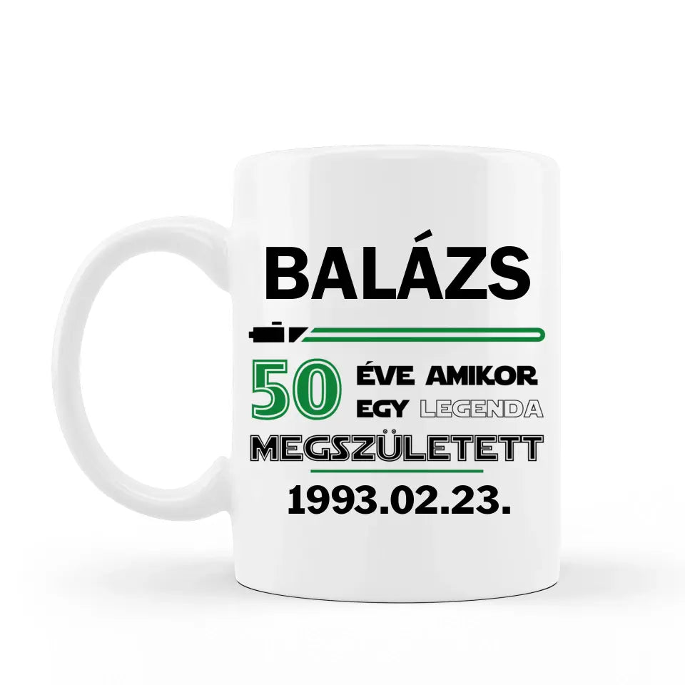 50. szülinapi ajándék