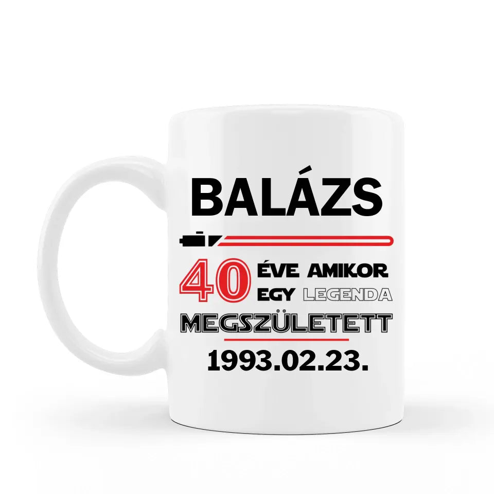 40 éves szülinapi ajándék