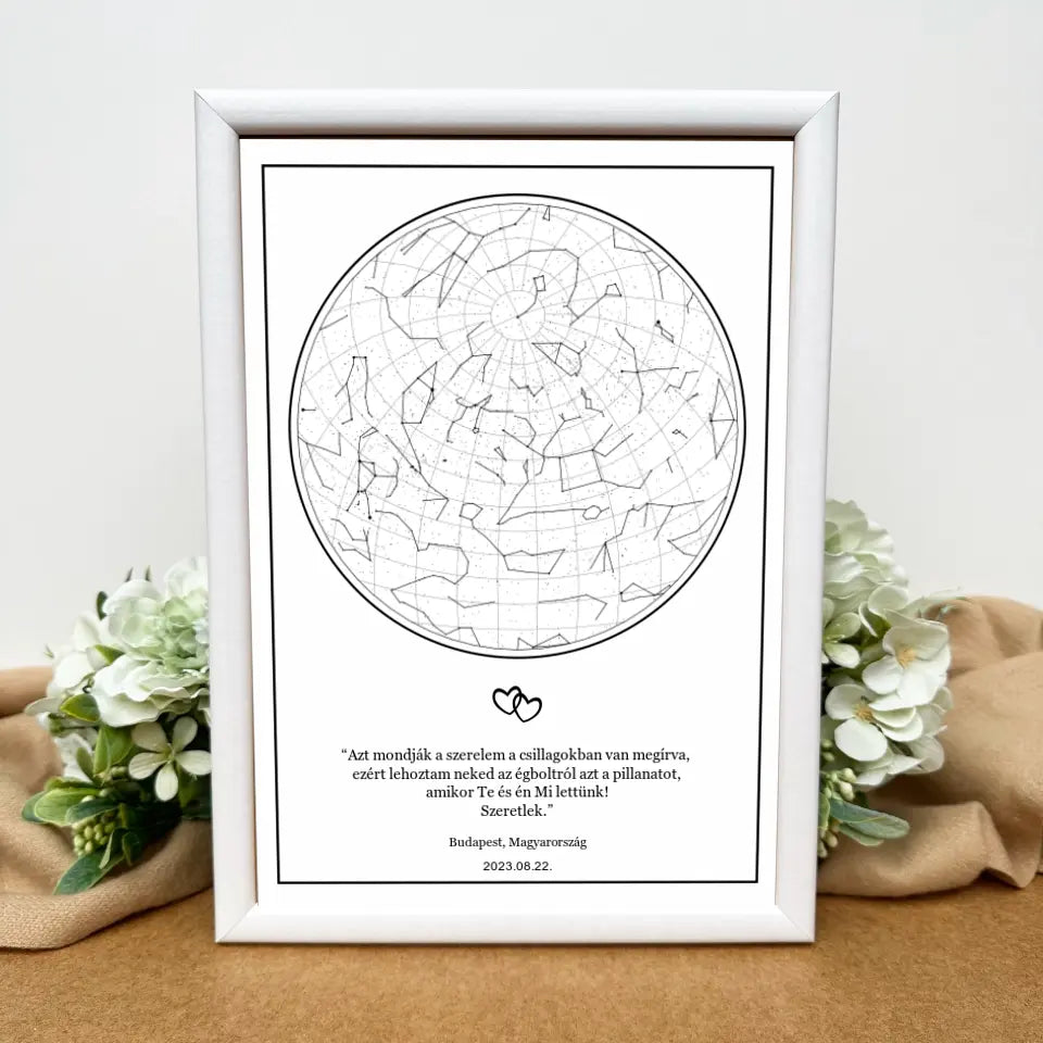 Szerelmes csillagtérkép