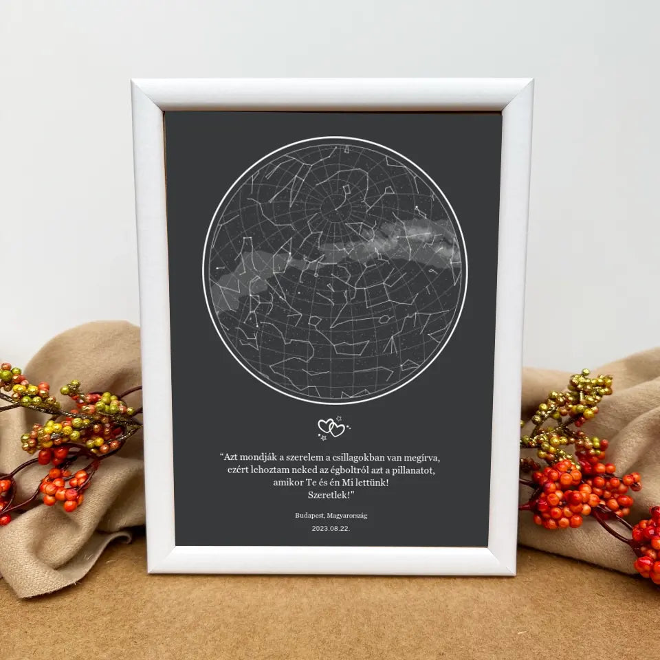 Csillagkép évfordulóra | asztali méret