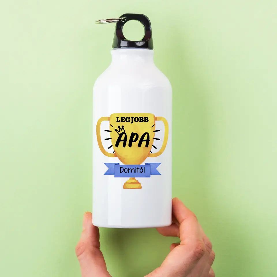 Legjobb apa feliratú kulacs