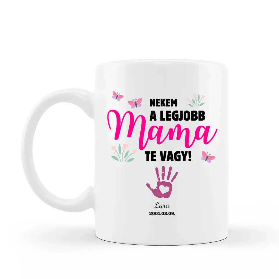 Kéznyomos bögre Mamáknak