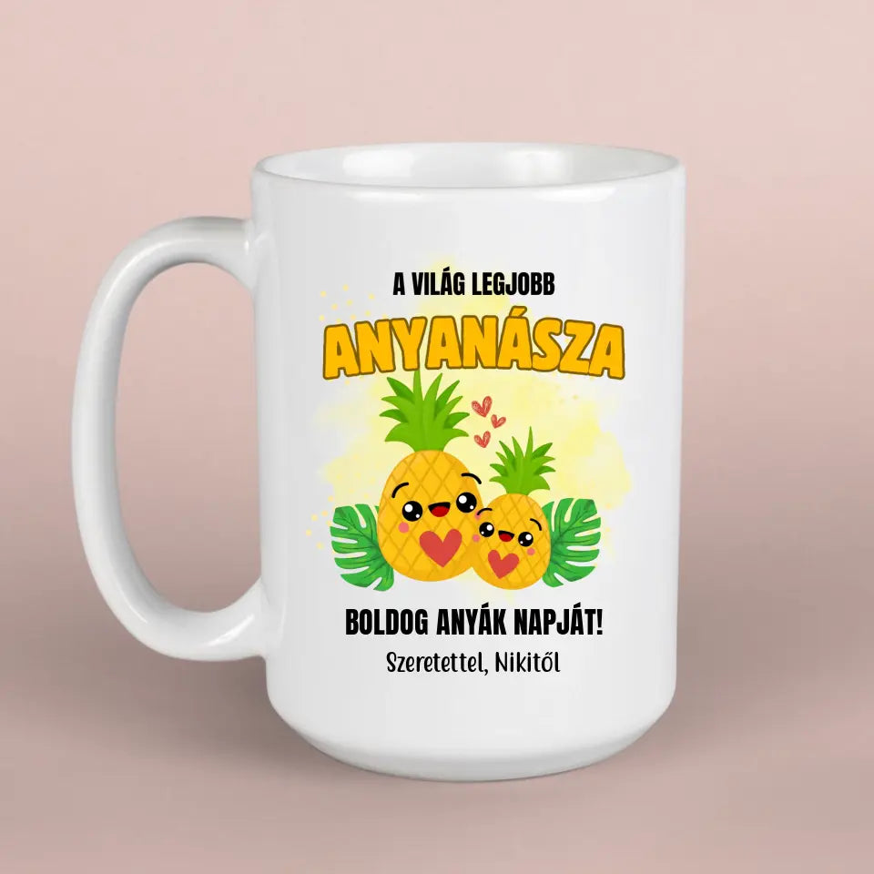 Cuki ananászos bögre