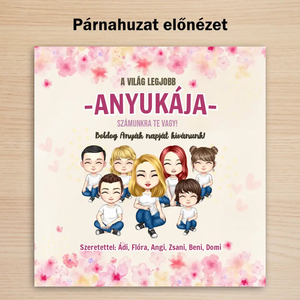 Egyedi párna legjobb Anyáknak